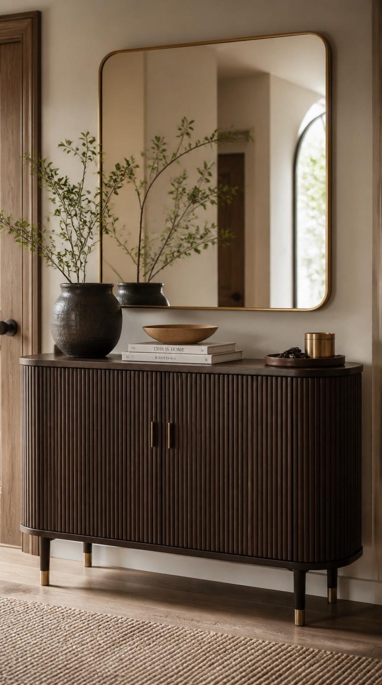 Fluted Console Table: The Elegant Entryway Piece Everyone Is Talking About by dwell studio 24