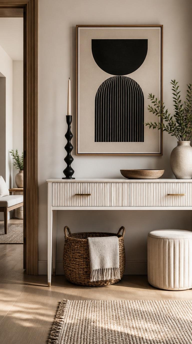 Fluted Console Table: The Elegant Entryway Piece Everyone Is Talking About by dwell studio 24