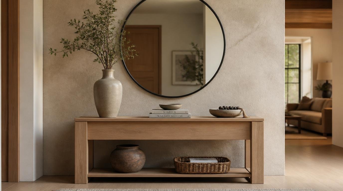 Entryway Table Decor Ideas: Stunning Ways to Style Your Console by Dwel. Studio 24