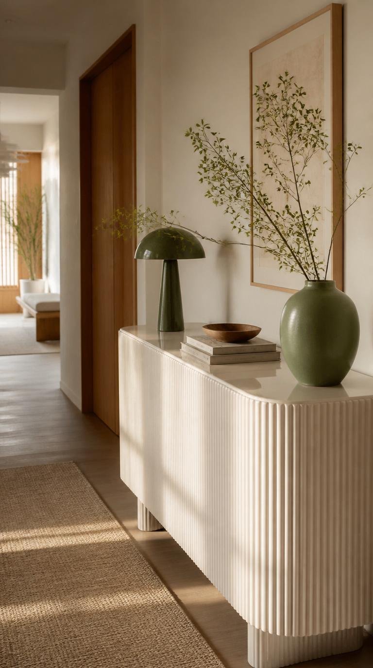 Fluted Console Table: The Elegant Entryway Piece Everyone Is Talking About by dwell studio 24