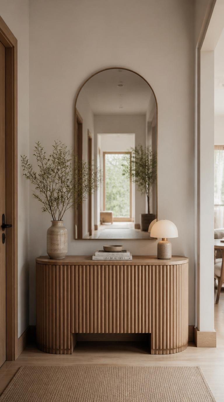 Fluted Console Table: The Elegant Entryway Piece Everyone Is Talking About by dwell studio 24