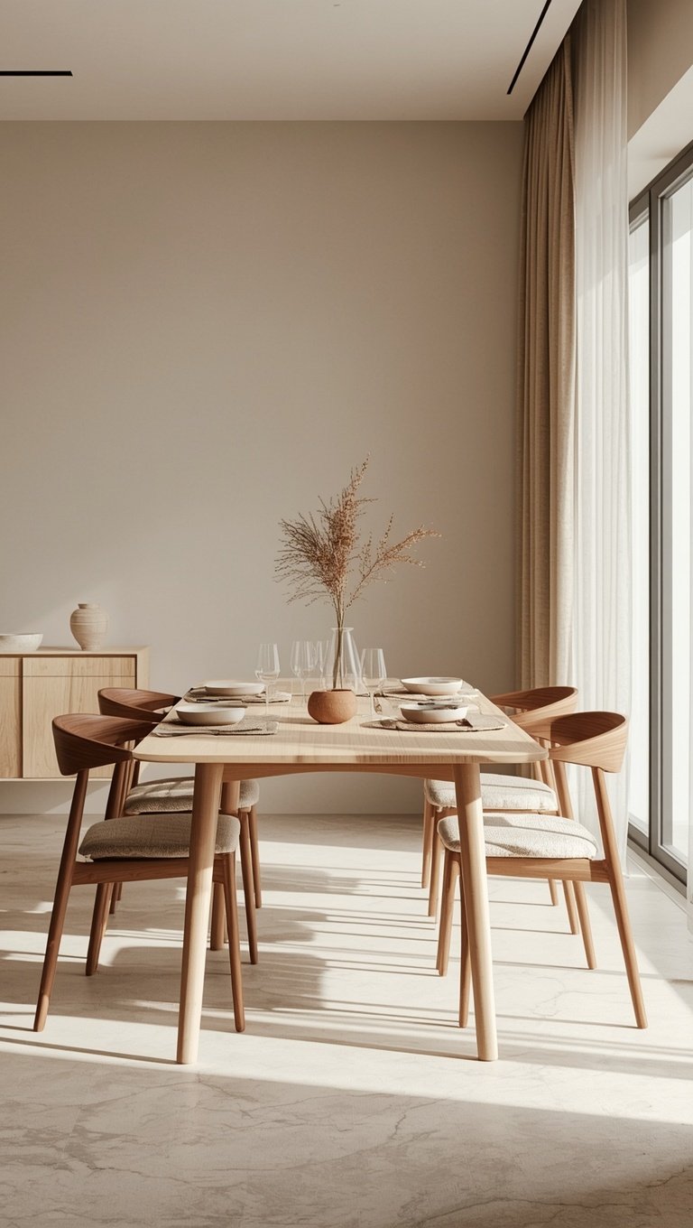 How to Design a Beautiful Japandi Dining Room That Feels Warm, Minimal, and Timeless By Dwell Studio 24
