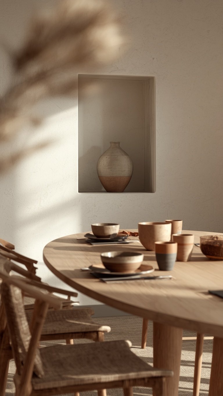 How to Design a Beautiful Japandi Dining Room That Feels Warm, Minimal, and Timeless. By Dwell Studio 24