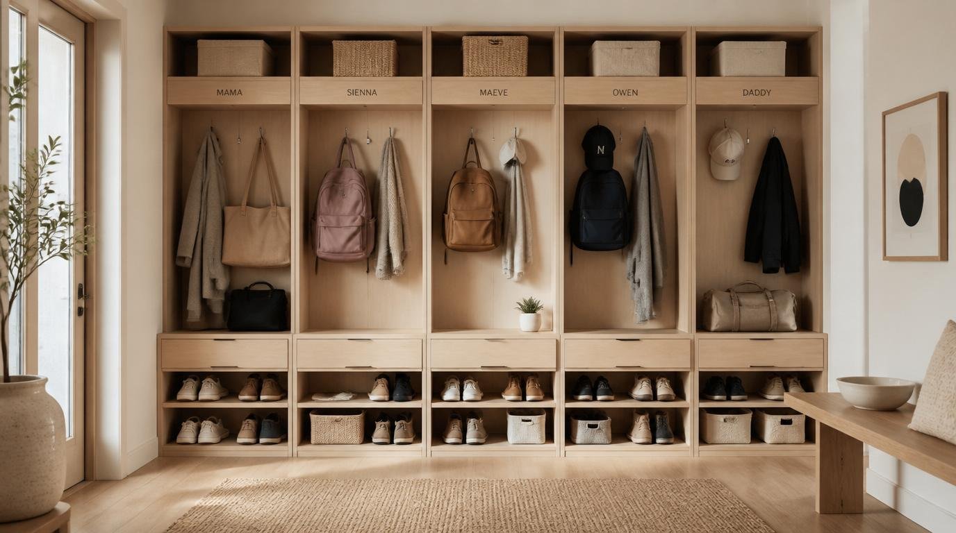 Mudroom Ideas: Simple Ways to Create a Functional Entryway by Dwell Studio 24