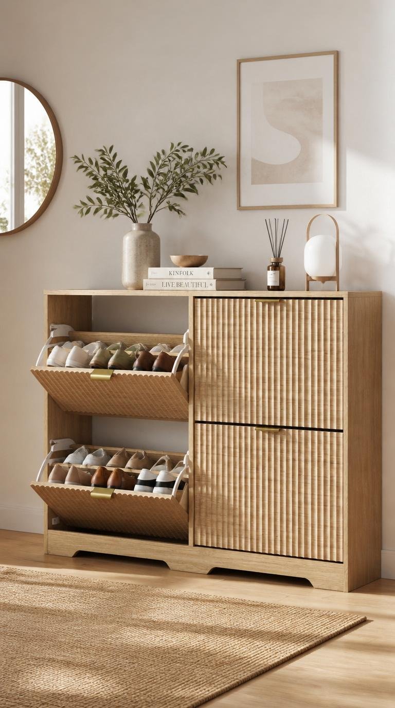 Entryway Shoe Storage Ideas: Clever Ways to Keep the Clutter Out by Dwell Studio 24