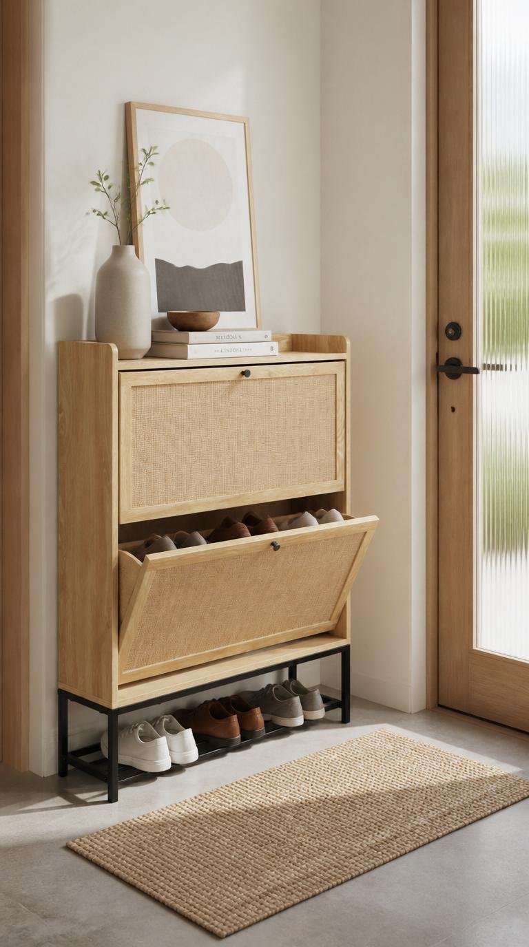 Entryway Shoe Storage Ideas: Clever Ways to Keep the Clutter Out by Dwell Studio 24