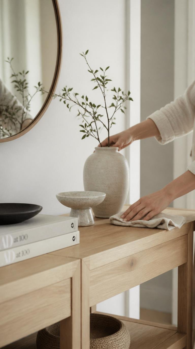 Fall Entryway Table Decor: Cozy and Beautiful Ideas to Welcome the Season by Dwell Studio 24