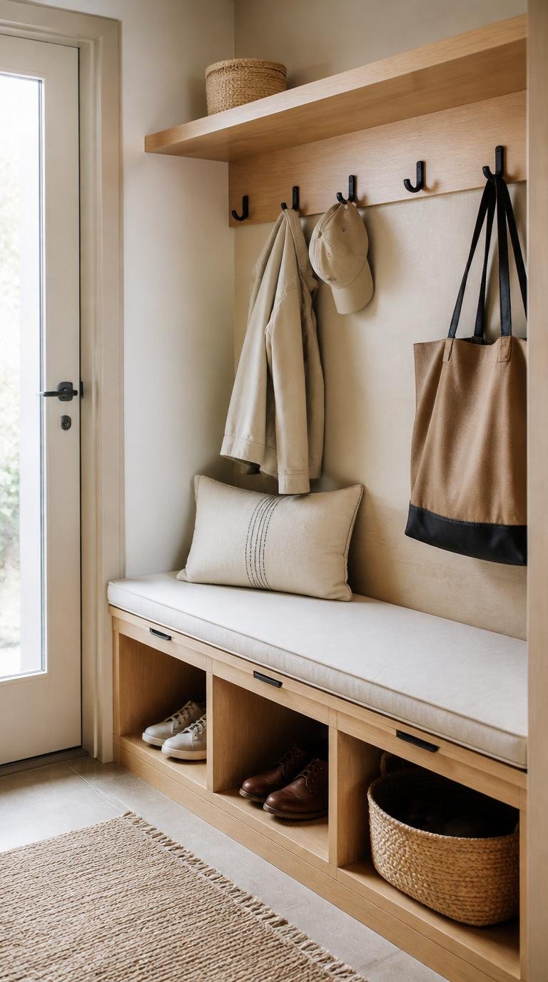 Mudroom Ideas: Simple Ways to Create a Functional Entryway by Dwell Studio 24