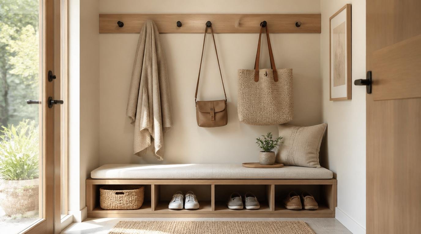 Mudroom Ideas: Simple Ways to Create a Functional Entryway by Dwell Studio 24