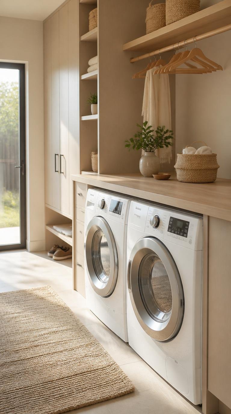 Mudroom Laundry Room Combo Ideas: Brilliant Ways to Make Two Rooms Work as One By Dwell Studio 24