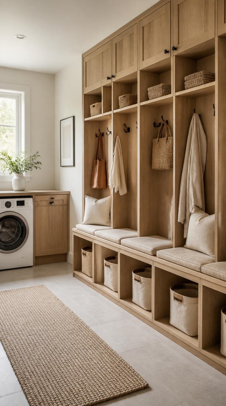 Mudroom Laundry Room Combo Ideas: Brilliant Ways to Make Two Rooms Work as One By Dwell Studio 24