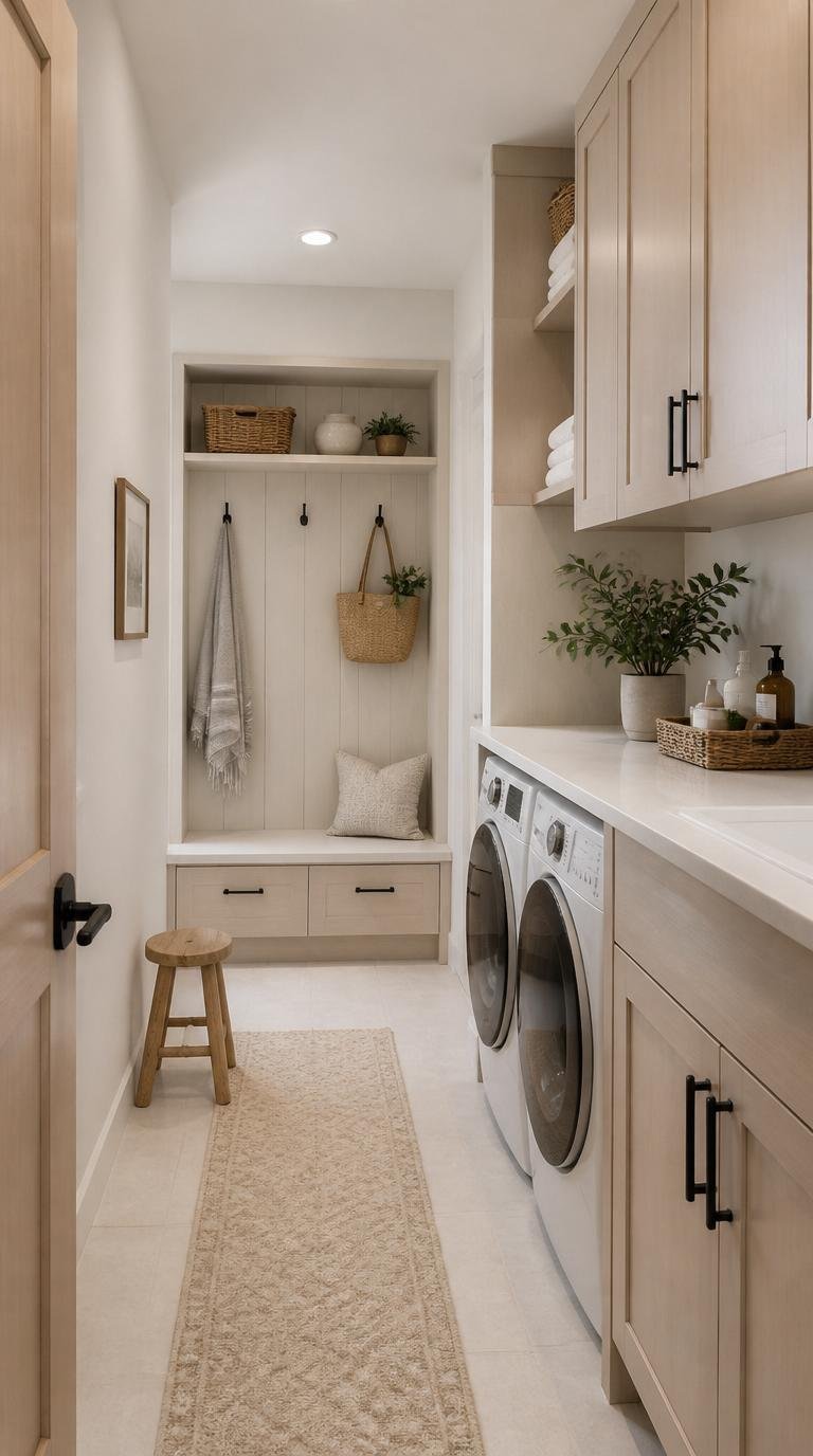 Mudroom Laundry Room Combo Ideas: Brilliant Ways to Make Two Rooms Work as One By Dwell Studio 24