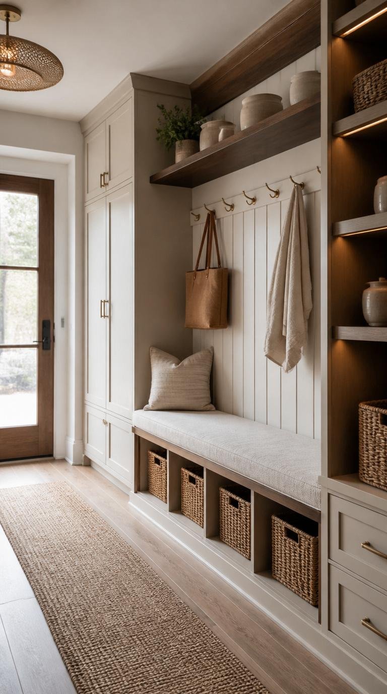 Mudroom Ideas: Simple Ways to Create a Functional Entryway by Dwell Studio 24