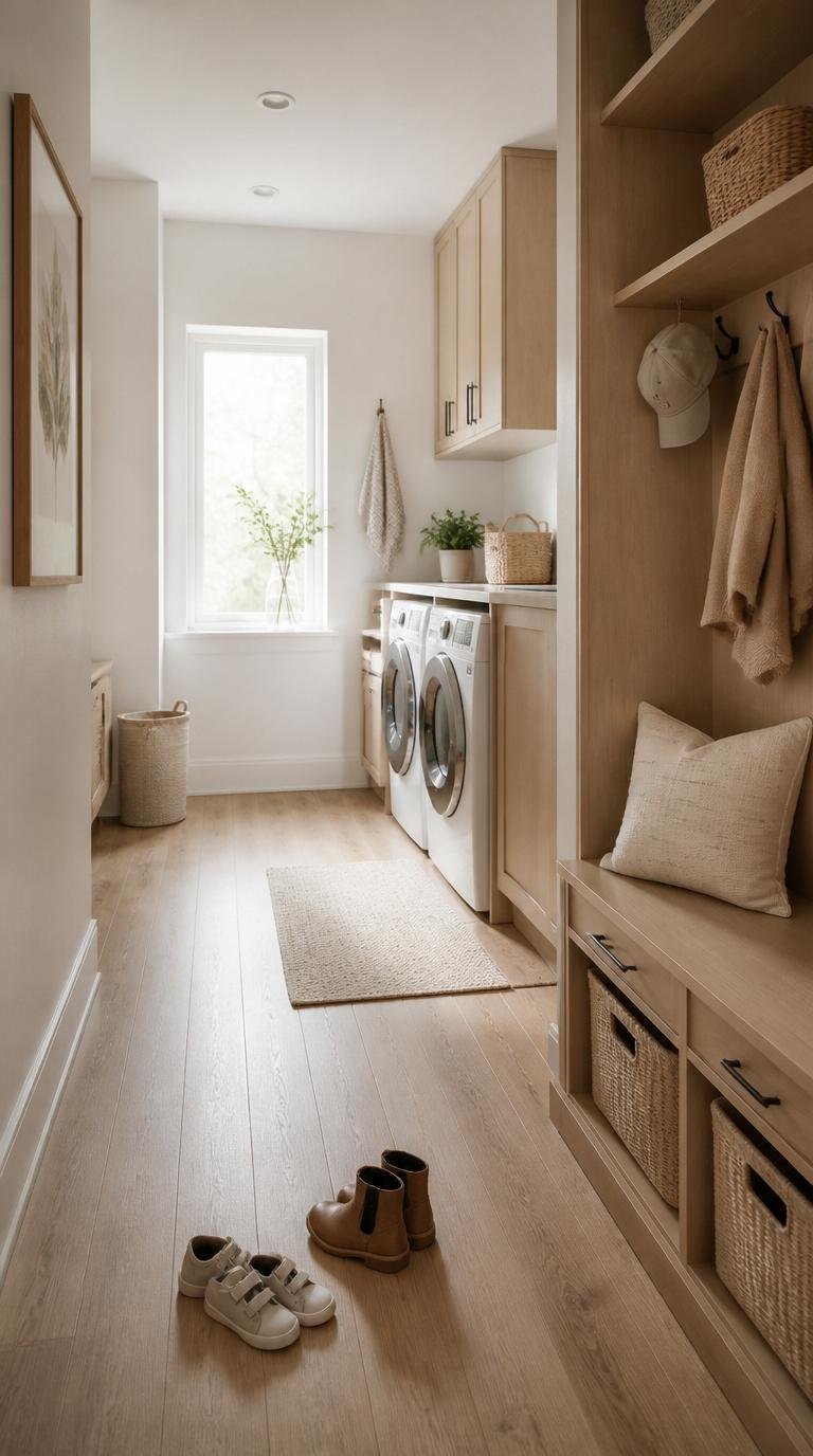 Mudroom Laundry Room Combo Ideas: Brilliant Ways to Make Two Rooms Work as One by Dwell Studio 24