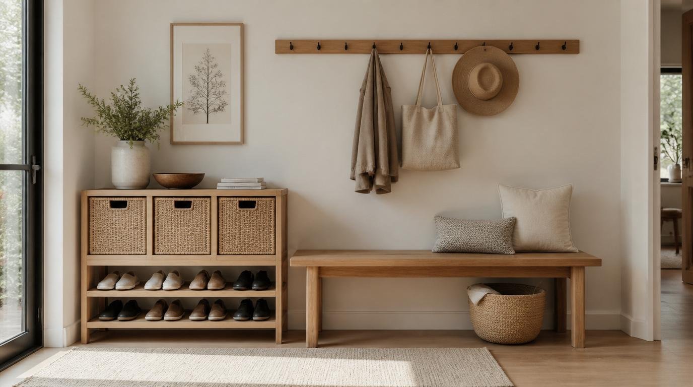 Mudroom Ideas: Simple Ways to Create a Functional Entryway by Dwell Studio 24