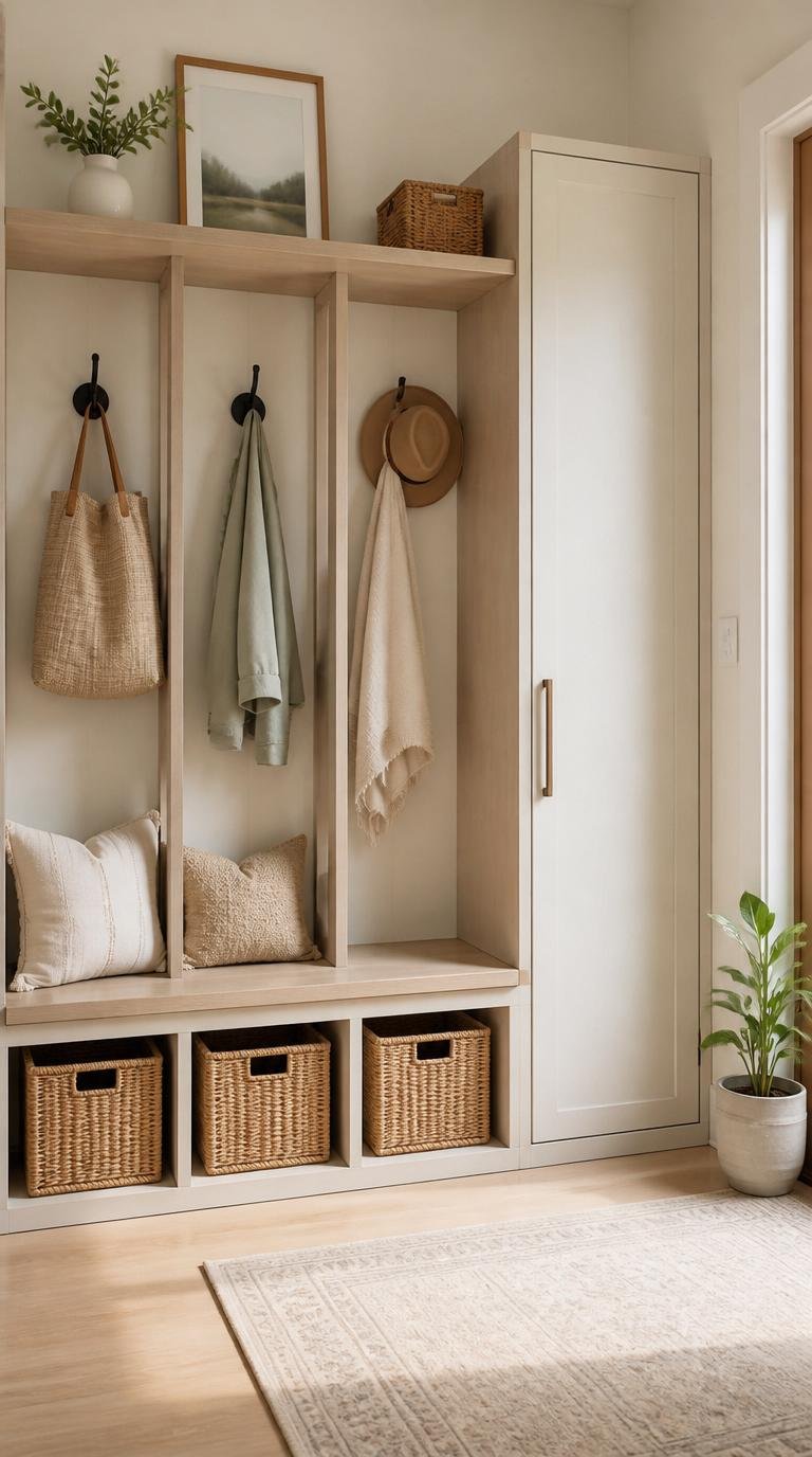 Mudroom Ideas: Simple Ways to Create a Functional Entryway by Dwell Studio 24