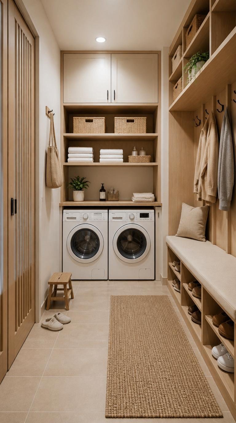 Mudroom Laundry Room Combo Ideas: Brilliant Ways to Make Two Rooms Work as One By Dwell Studio 24
