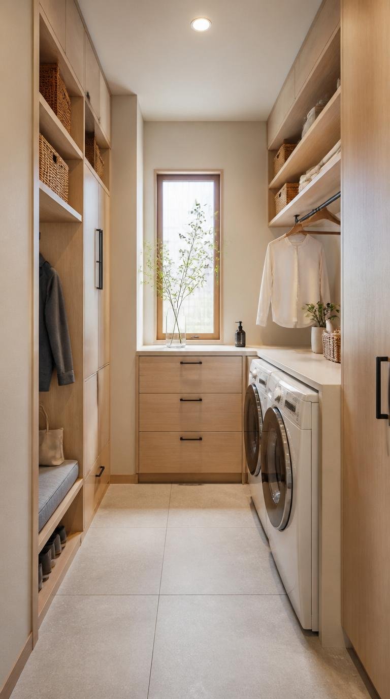 Mudroom Laundry Room Combo Ideas: Brilliant Ways to Make Two Rooms Work as One By Dwell Studio 24