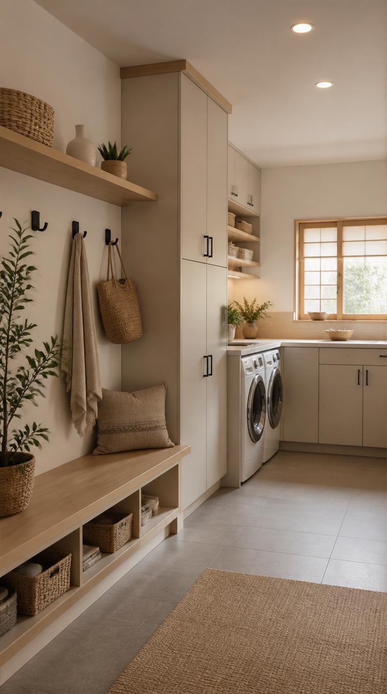 Mudroom Laundry Room Combo Ideas: Brilliant Ways to Make Two Rooms Work as One By Dwell Studio 24