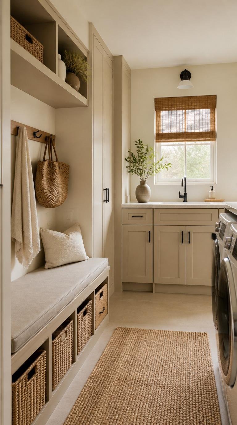 Mudroom Laundry Room Combo Ideas: Brilliant Ways to Make Two Rooms Work as One By Dwell Studio 24