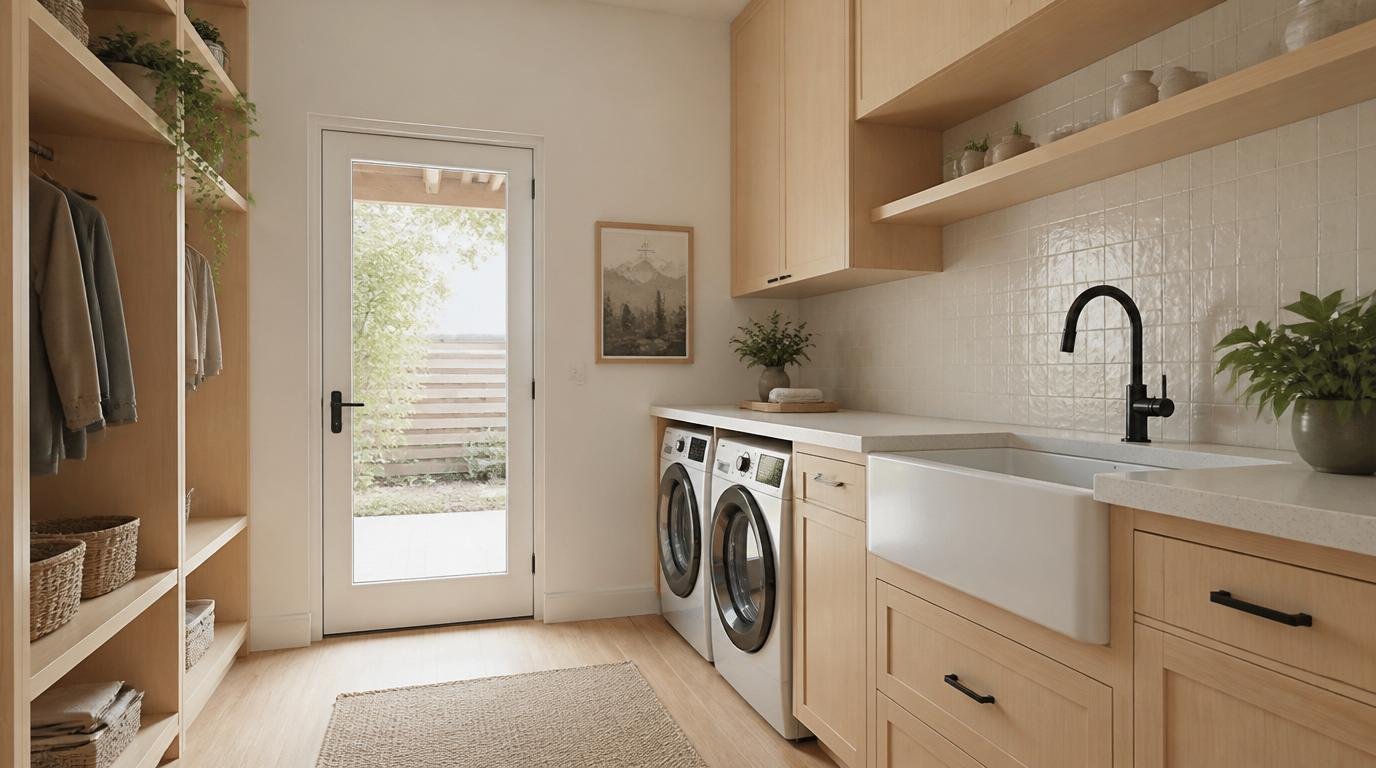 Mudroom Laundry Room Combo Ideas: Brilliant Ways to Make Two Rooms Work as One By Dwell Studio 24