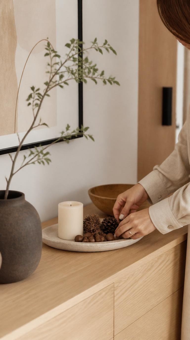 Fall Entryway Table Decor: Cozy and Beautiful Ideas to Welcome the Season by Dwell Studio 24