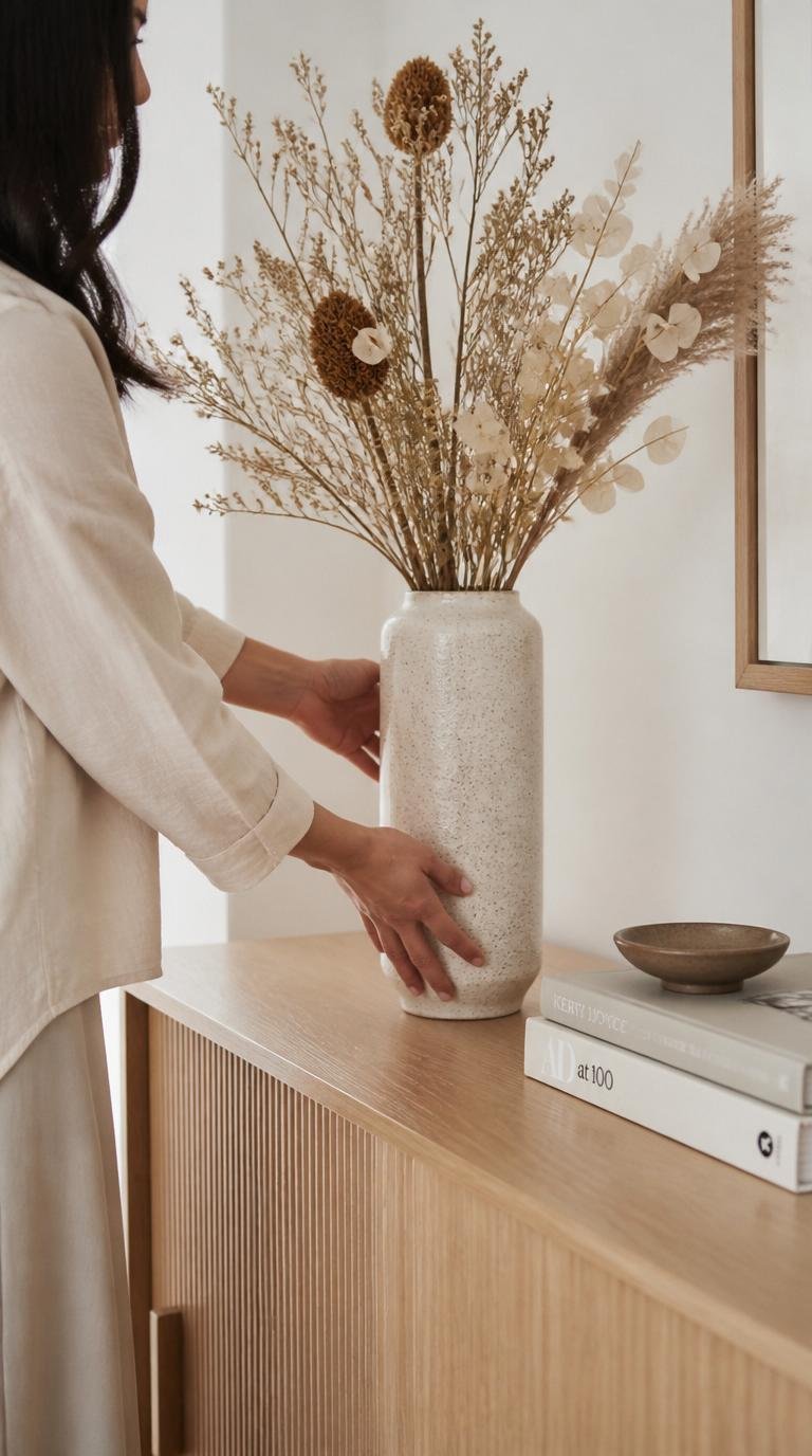 Fall Entryway Table Decor: Cozy and Beautiful Ideas to Welcome the Season by Dwell Studio 24