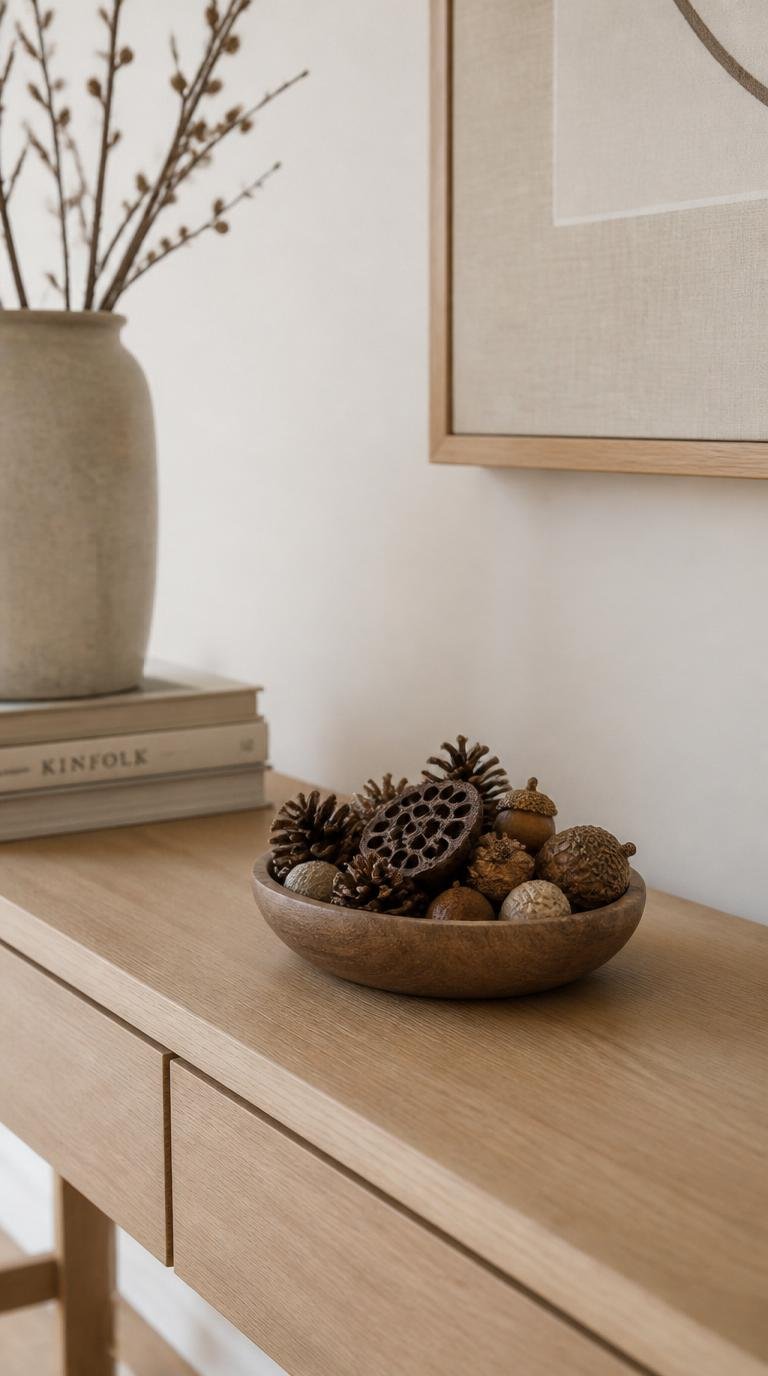 Fall Entryway Table Decor: Cozy and Beautiful Ideas to Welcome the Season by Dwell Studio 24