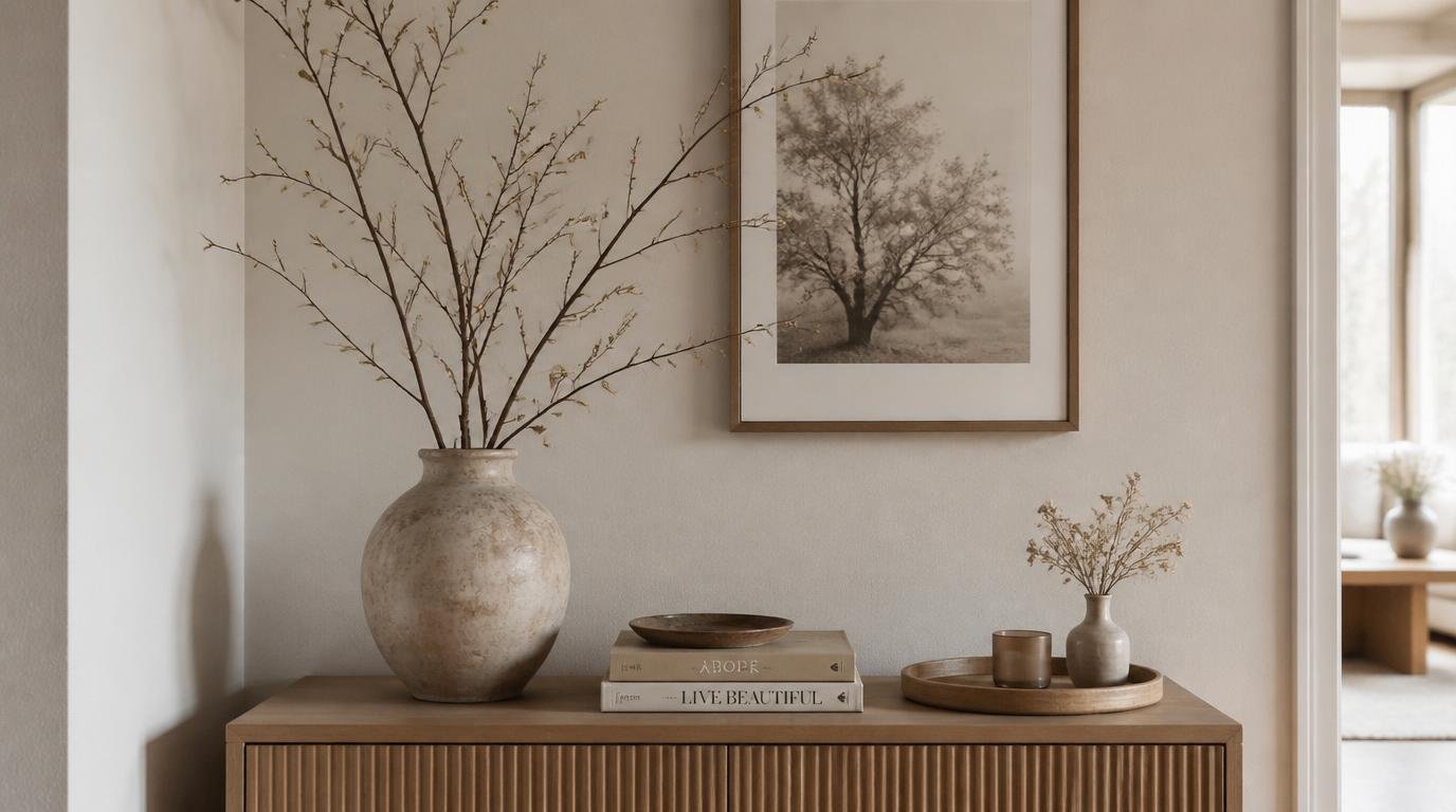 Fall Entryway Table Decor: Cozy and Beautiful Ideas to Welcome the Season by Dwell Studio 24