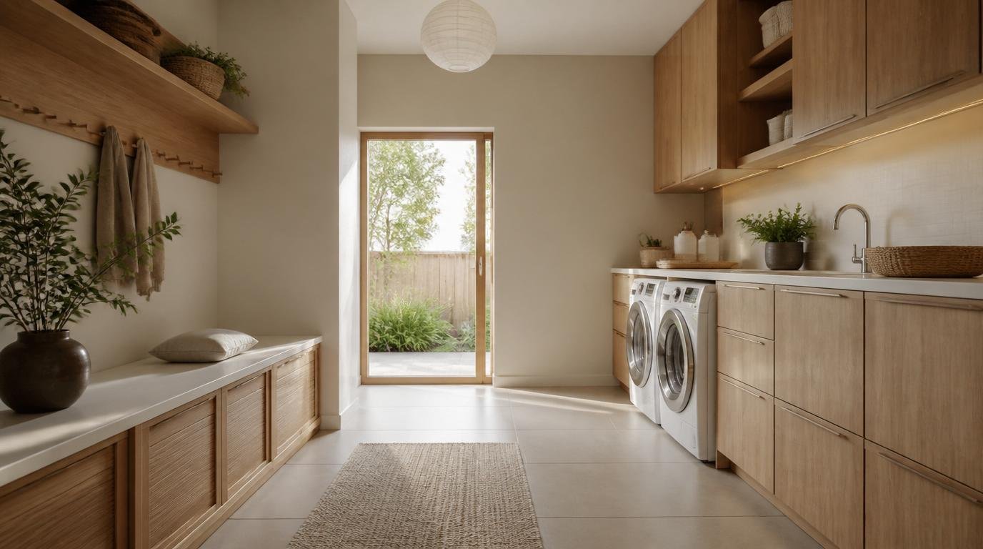 Mudroom Laundry Room Combo Ideas: Brilliant Ways to Make Two Rooms Work as One By Dwell Studio 24
