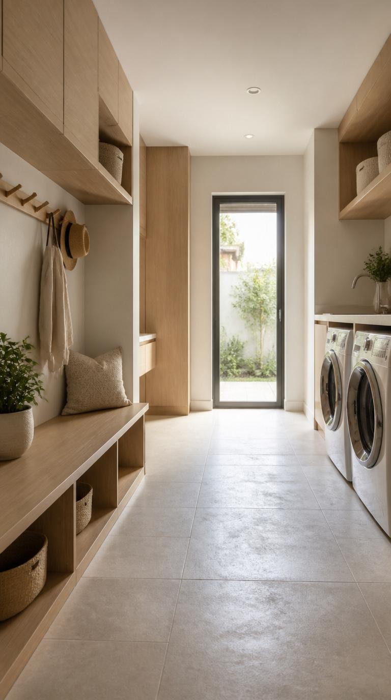 Mudroom Laundry Room Combo Ideas: Brilliant Ways to Make Two Rooms Work as One by Dwell Studio 24