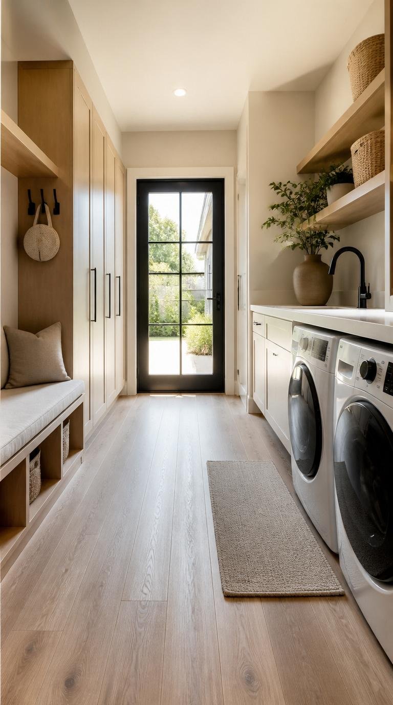 Mudroom Laundry Room Combo Ideas: Brilliant Ways to Make Two Rooms Work as One by Dwell Studio 24