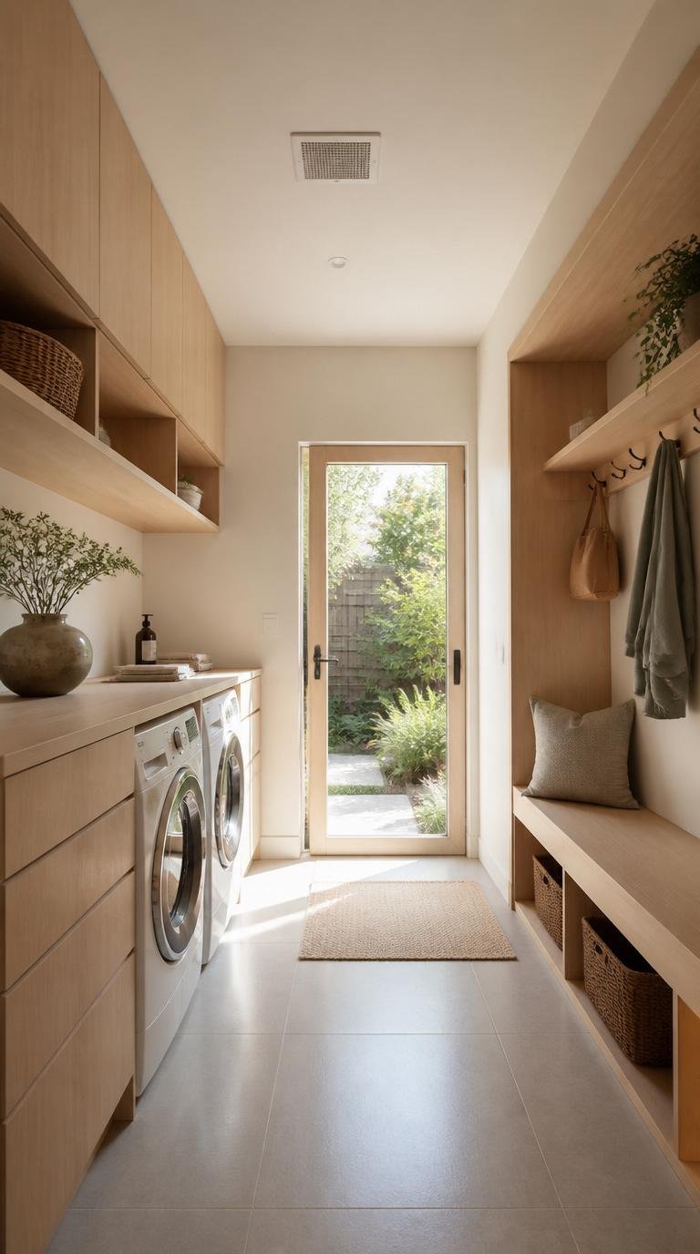 Mudroom Laundry Room Combo Ideas: Brilliant Ways to Make Two Rooms Work as One By Dwell Studio 24