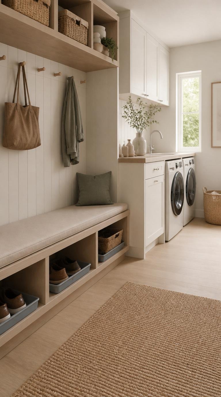 Mudroom Laundry Room Combo Ideas: Brilliant Ways to Make Two Rooms Work as One By Dwell Studio 24