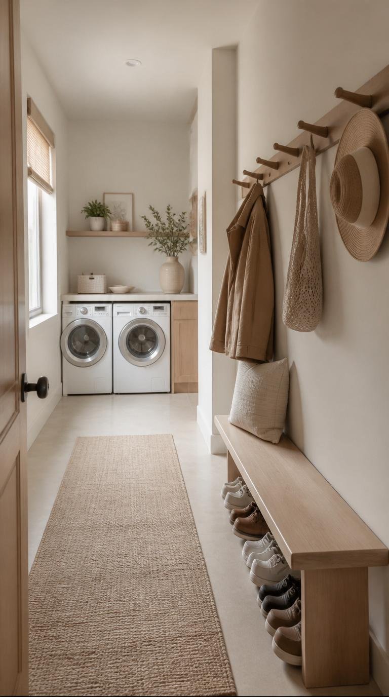 Mudroom Laundry Room Combo Ideas: Brilliant Ways to Make Two Rooms Work as One By Dwell Studio 24