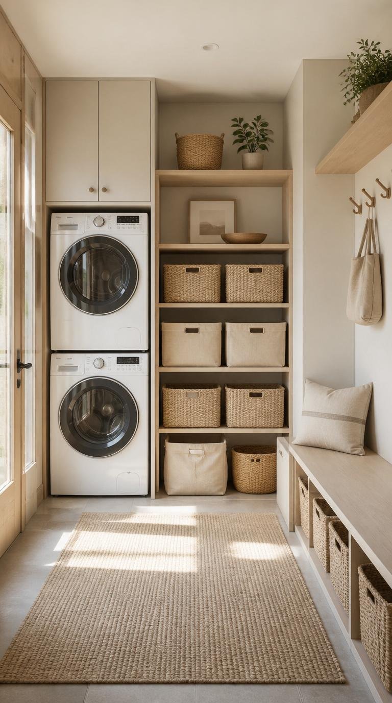 Mudroom Laundry Room Combo Ideas: Brilliant Ways to Make Two Rooms Work as One by Dwell Studio 24
