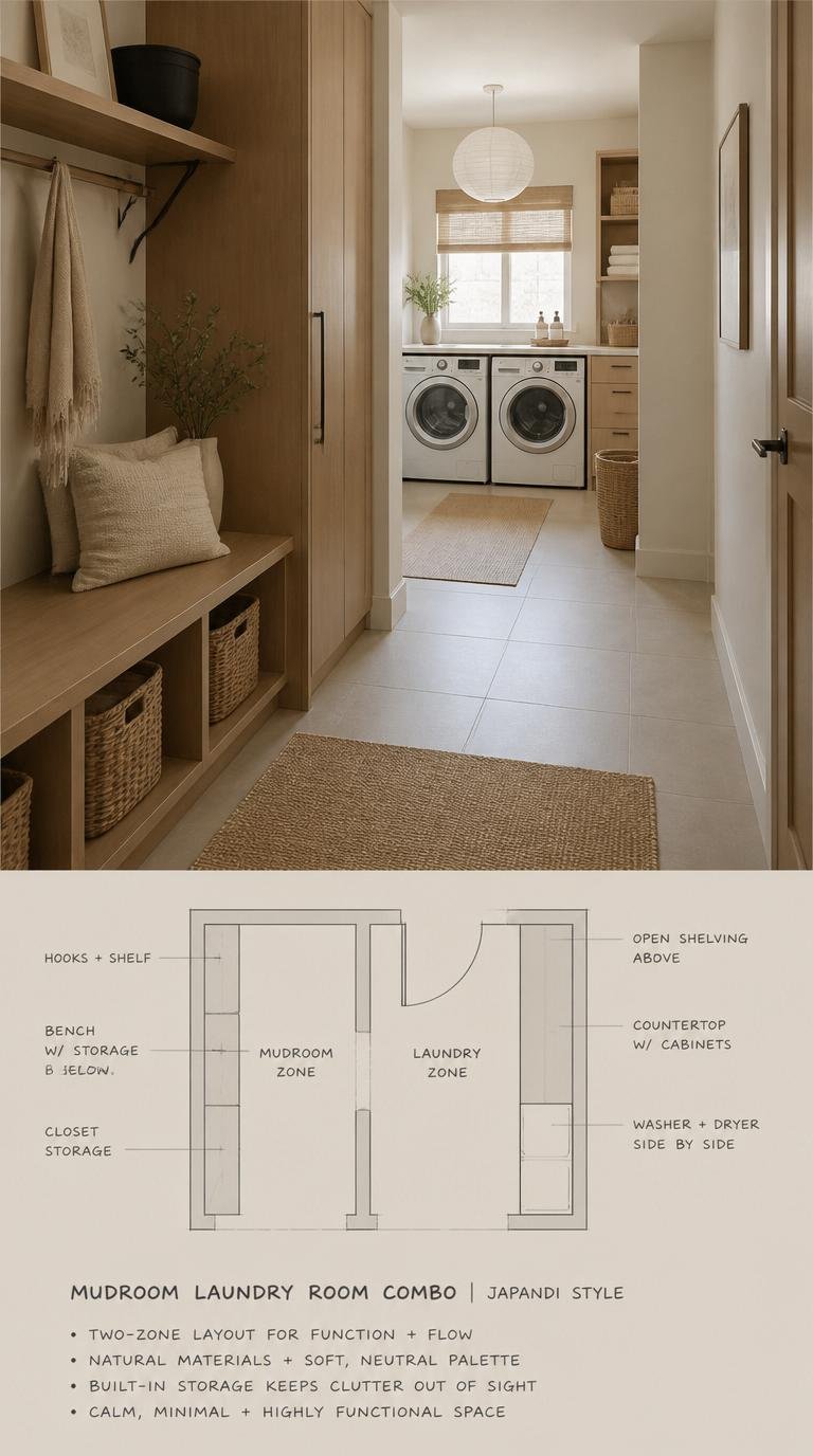 Mudroom Laundry Room Combo Ideas: Brilliant Ways to Make Two Rooms Work as One by Dwell Studio 24