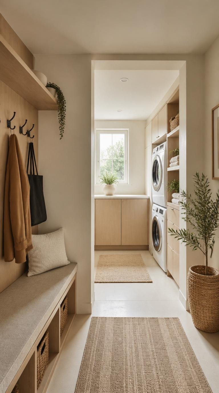 Mudroom Laundry Room Combo Ideas: Brilliant Ways to Make Two Rooms Work as One by Dwell Studio 24