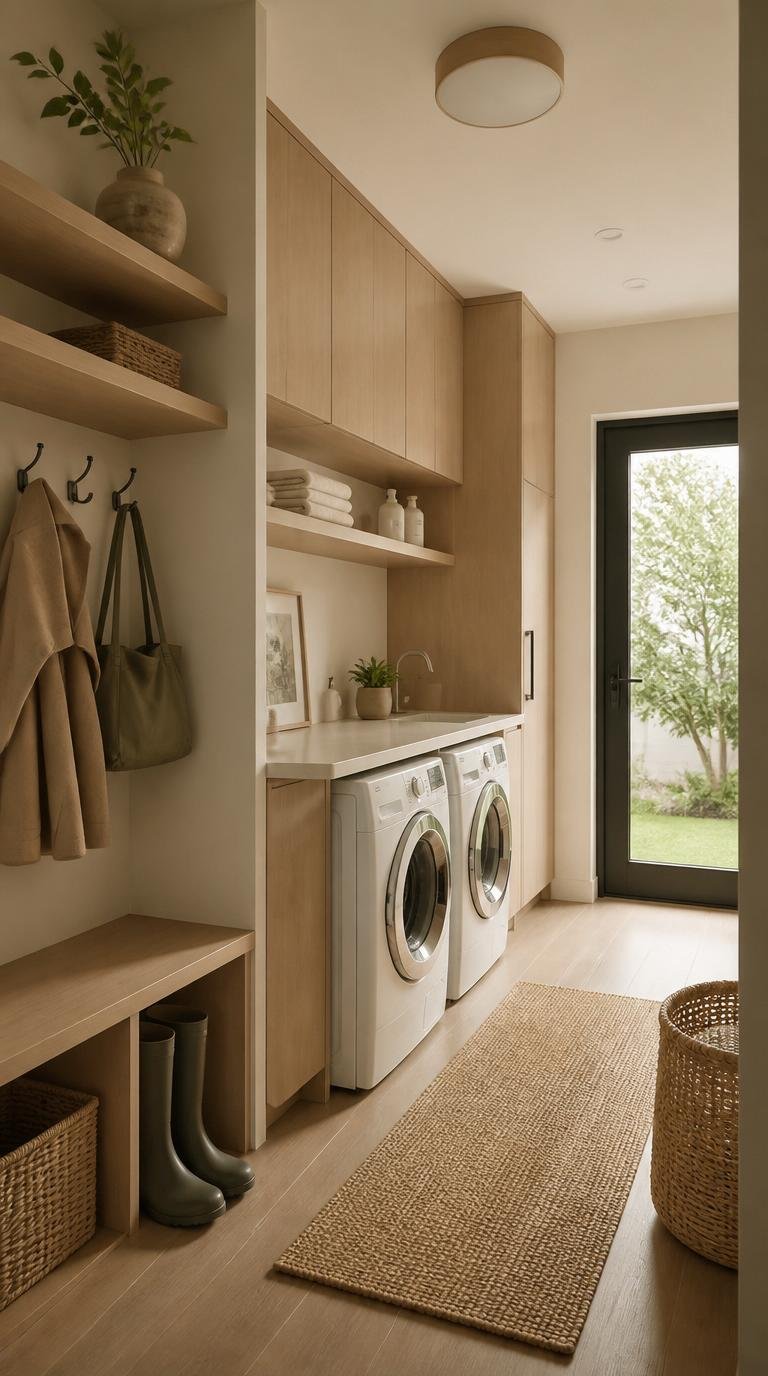 Mudroom Laundry Room Combo Ideas: Brilliant Ways to Make Two Rooms Work as One by Dwell Studio 24
