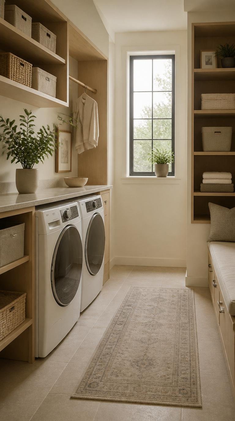 Mudroom Laundry Room Combo Ideas: Brilliant Ways to Make Two Rooms Work as One by Dwell Studio 24