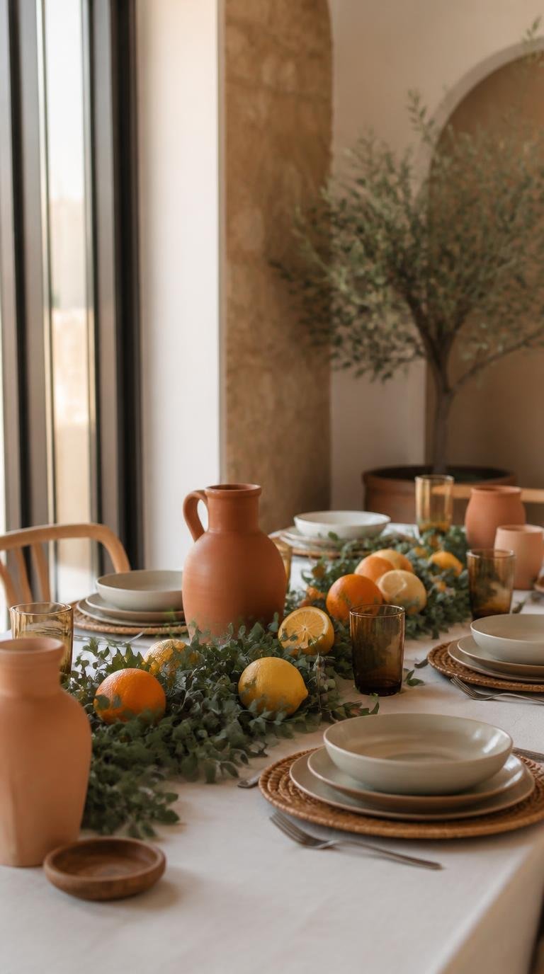 Friendsgiving Ideas: Effortless Modern Table Setup for a Crowd By Dwell Studio 24