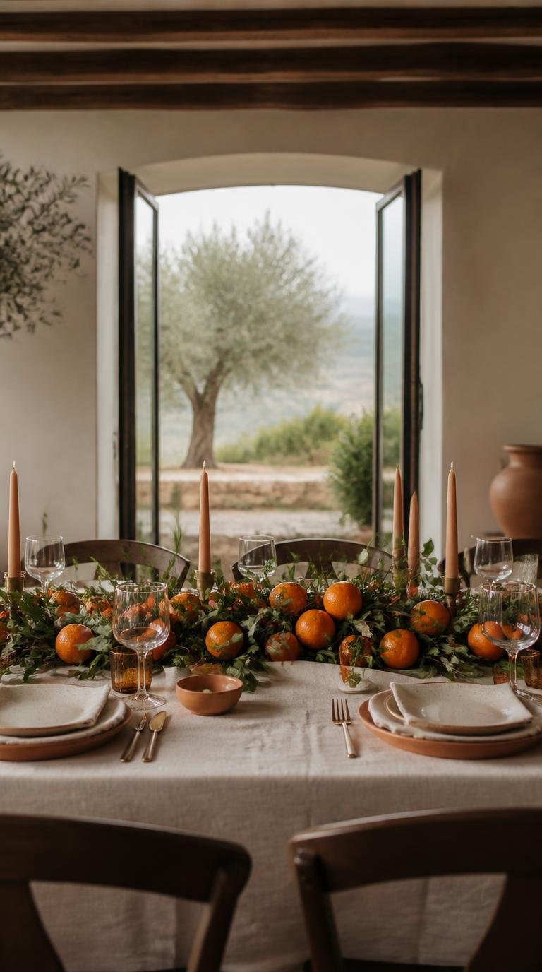 Friendsgiving Ideas: Effortless Modern Table Setup for a Crowd By Dwell Studio 24