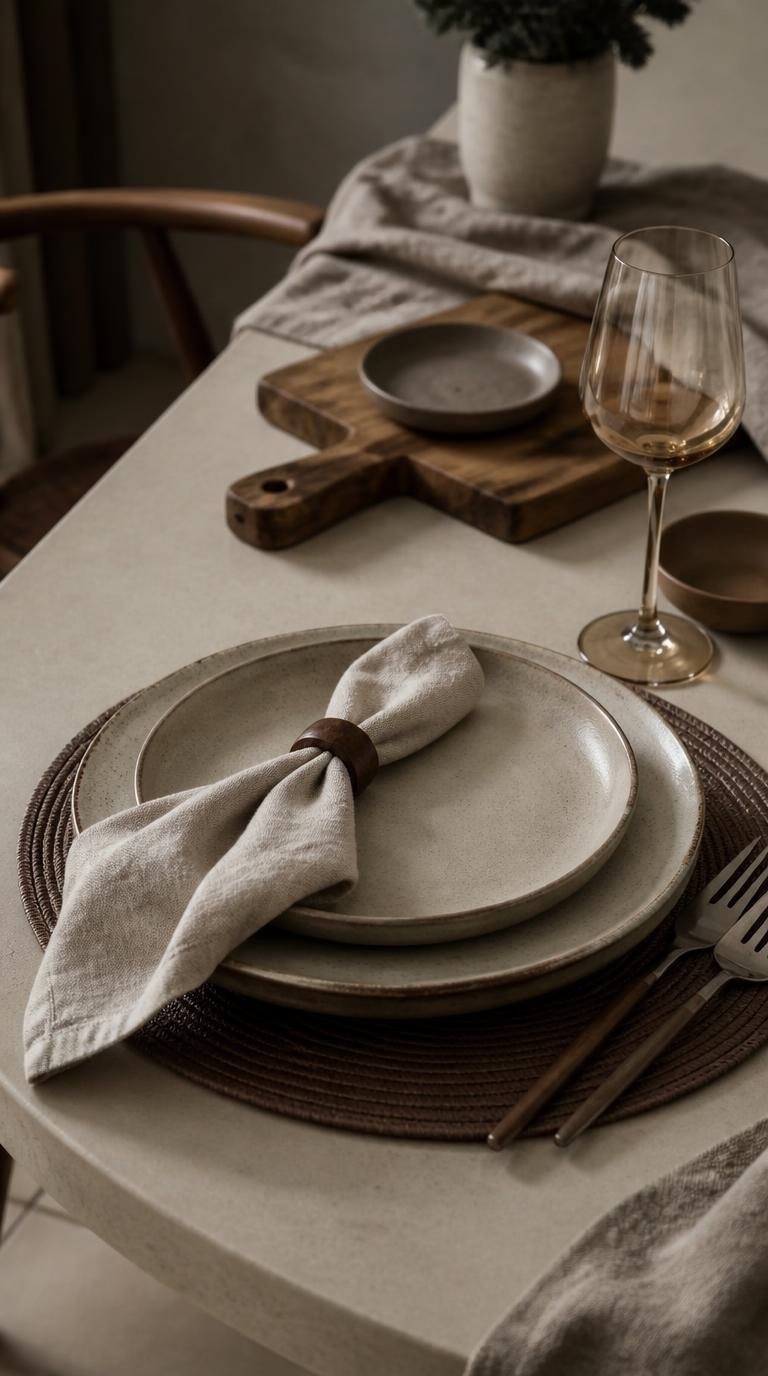 Friendsgiving Ideas: Effortless Modern Table Setup for a Crowd By Dwell Studio 24