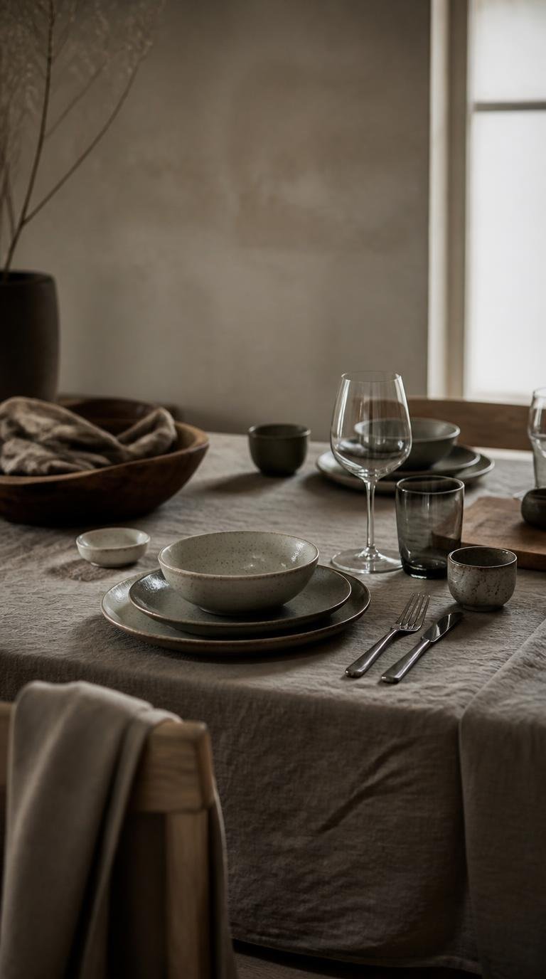 Friendsgiving Ideas: Effortless Modern Table Setup for a Crowd By Dwell Studio 24