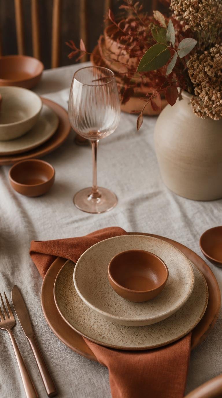 Friendsgiving Ideas: Effortless Modern Table Setup for a Crowd By Dwell Studio 24