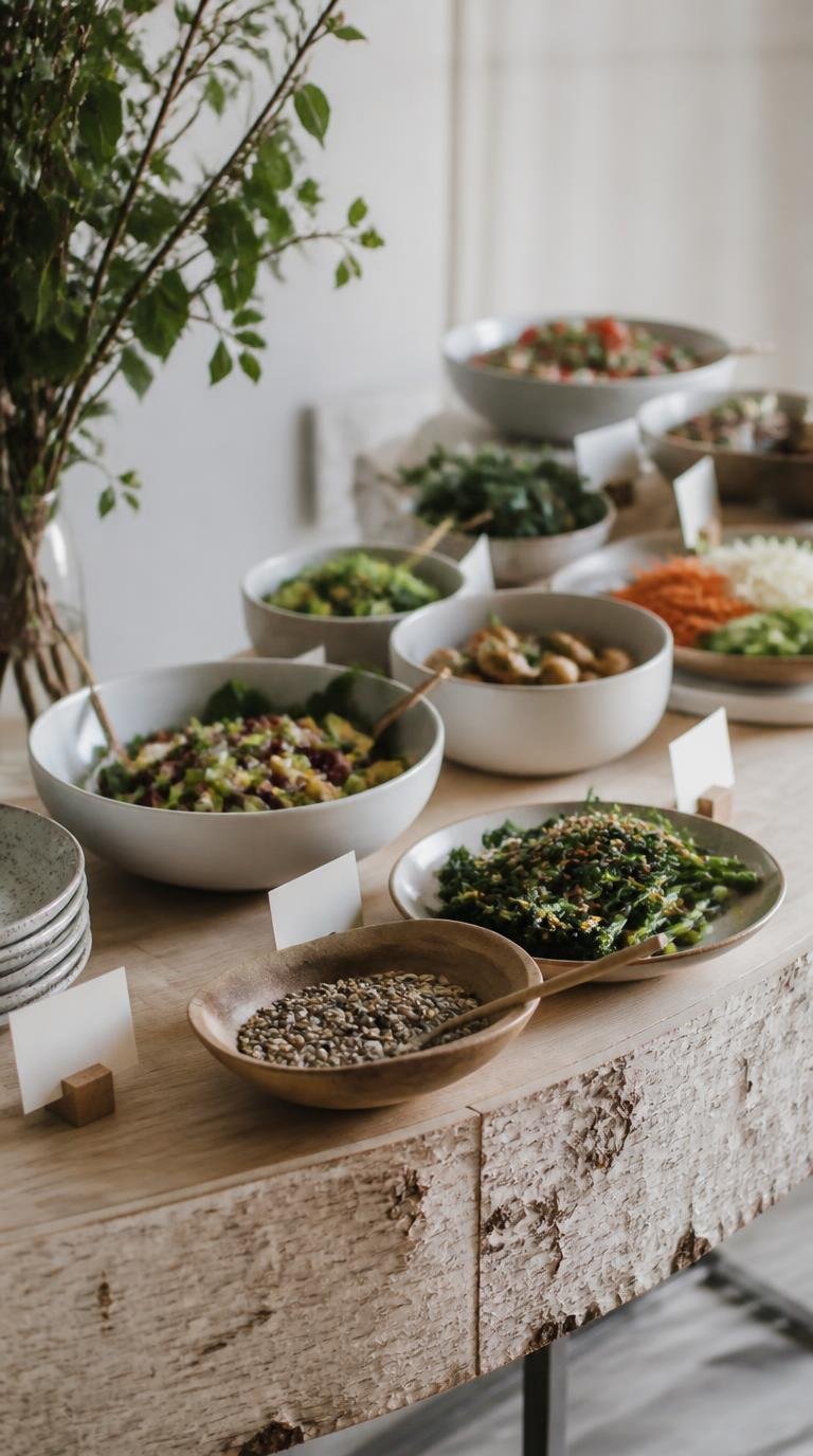 Friendsgiving Ideas: Effortless Modern Table Setup for a Crowd By Dwell Studio 24