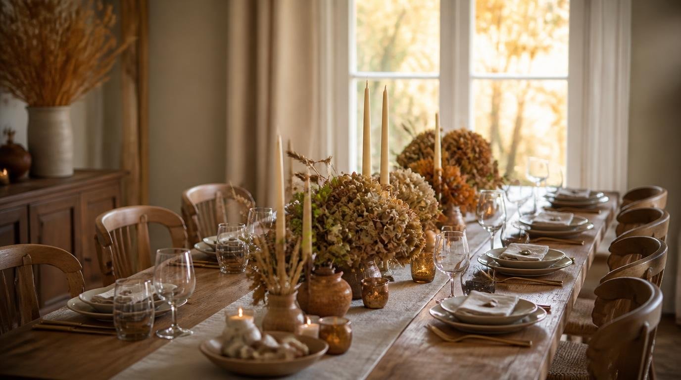 Thanksgiving Centerpieces: 20 Beautiful, Effortless Ideas for a Modern Table By Dwell Studio 24