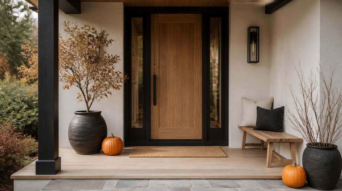 Fall Porch Decor: 15 Beautiful Ideas for the Ultimate Front Entrance By Dwell Studio 24