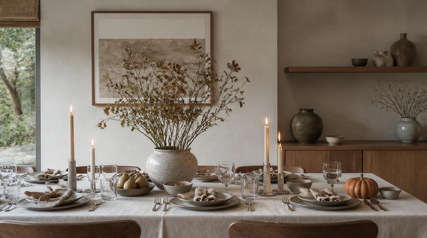 Thanksgiving Centerpieces: 20 Beautiful, Effortless Ideas for a Modern Table By Dwell Studio 24