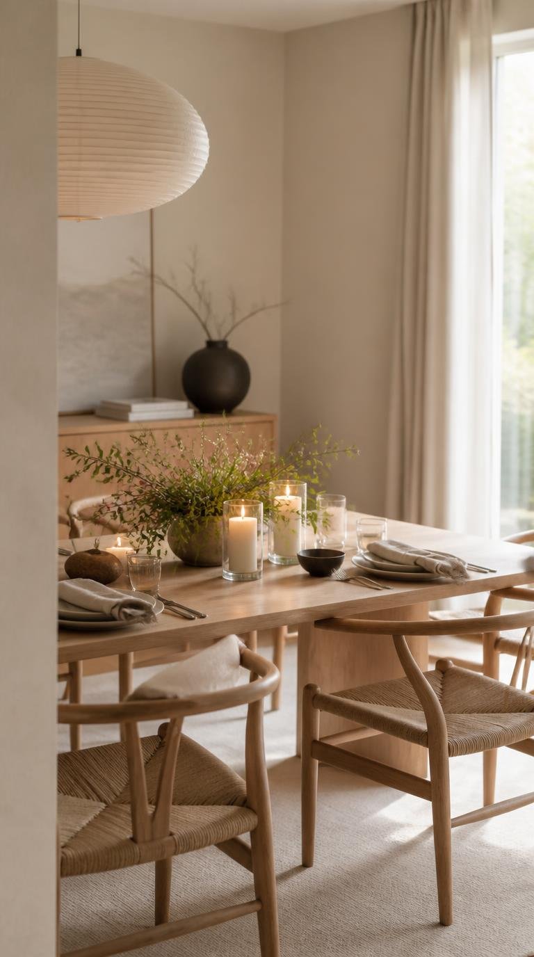 Friendsgiving Ideas: Effortless Modern Table Setup for a Crowd By Dwell Studio 24